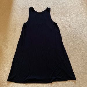 Mossimo Supply Black Swing Tank Top Dress